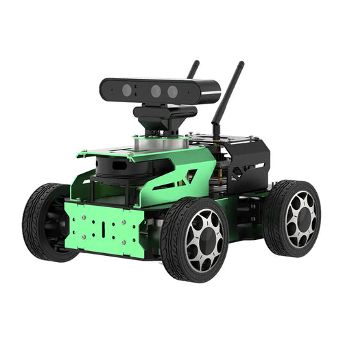 JetAcker ROS Education Robot Car with Ackerman Structure Support SLAM Mapping Navigation Learning (Standard Kit with Jetson Orin Nano 4GB, A1 Lidar)