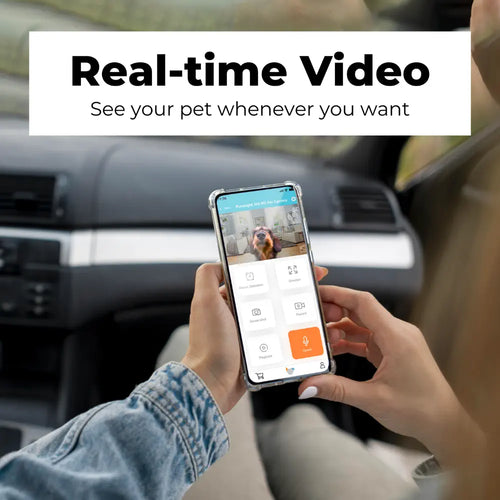 INSTACHEW Puresight 360 1080p HD Pet Camera w/ App Control