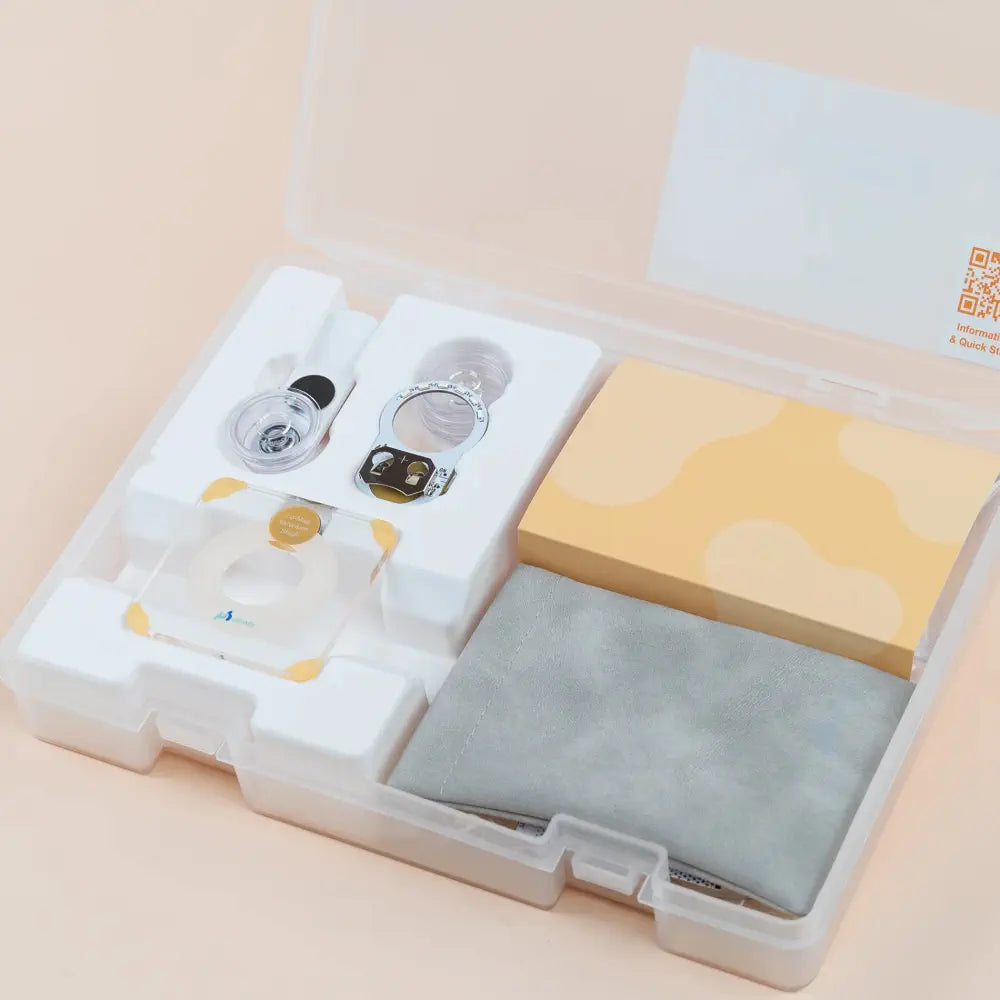 uHandy Starter Kit Smartphone Microscope for STEM/STEAM Education – 10–60× Optical, Up to 300× App Zoom, Portable Science Explorer