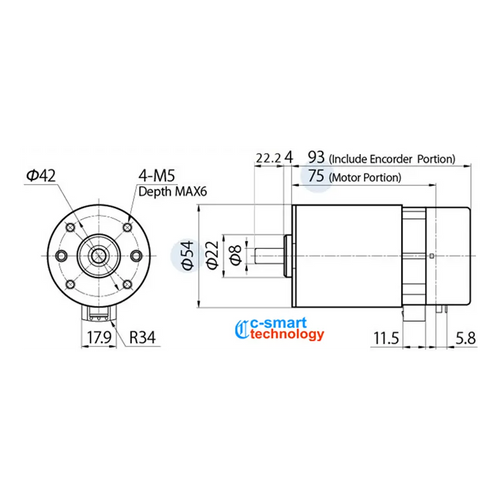 28VDC 10A 200W Combo Brushed Motor Controller w/ Close &amp; Open Loop Speed Control