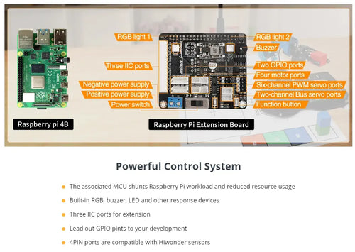 Hiwonder ArmPi Robotic Arm Raspberry Pi 4B 4GB AI Vision Robot for Python