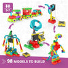 Engino STEM Qboidz &amp; Junior Robotics STEM Kit Toy for Kids Ages 5-7 – Coding, Buildable Robots &amp; Curriculum-Ready Educational Set