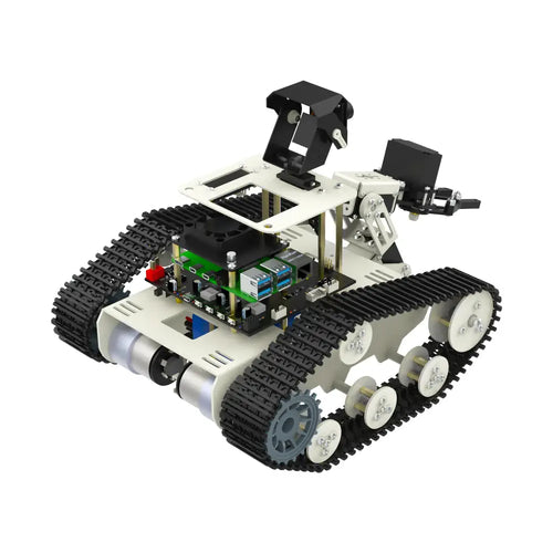 Transbot SE ROS Robot, Python Programming, HD Camera for Raspberry Pi 5-4G(w/ Board)