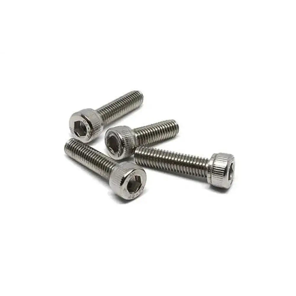 Stainless Steel Metric Thread Socket Head Cap Screw (10 Pack) M2 - 12 MM