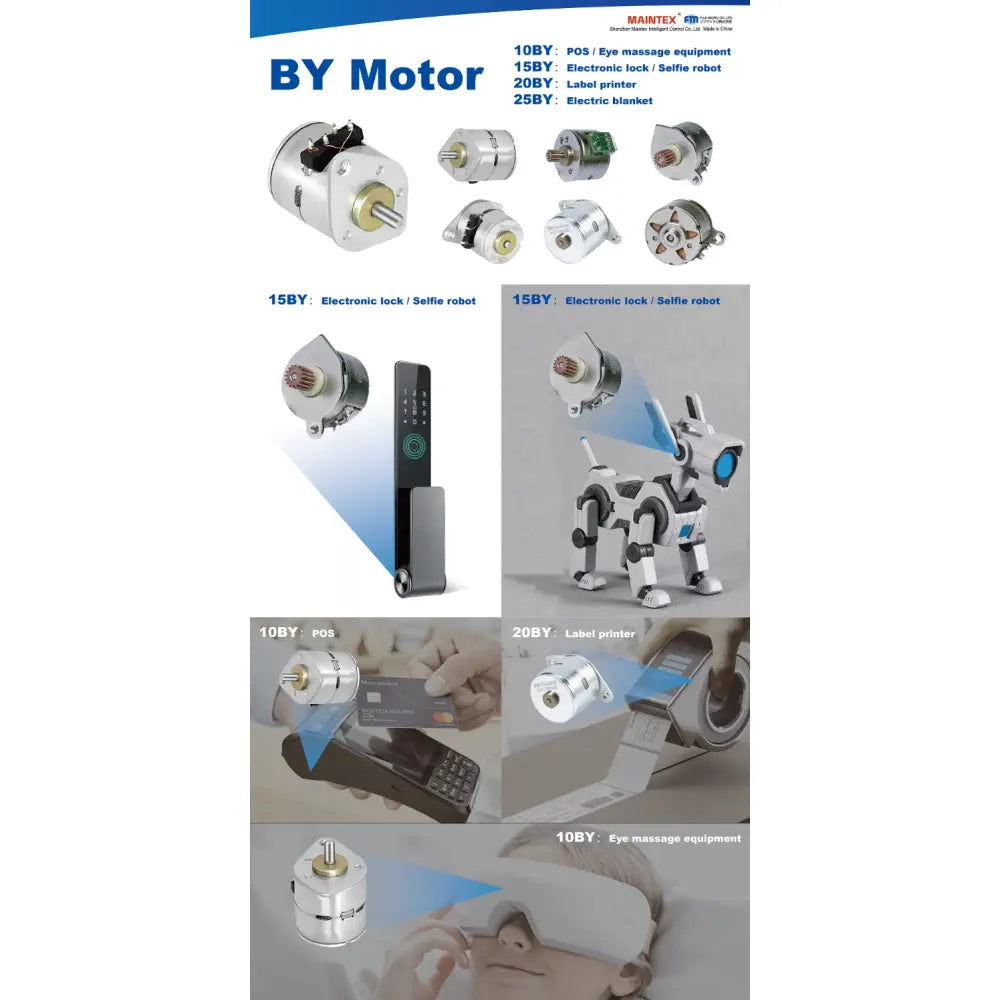 BY PM Stepper Motor 15BY25-560A – 15 mm 5 V Permanent Magnet Stepper Motor