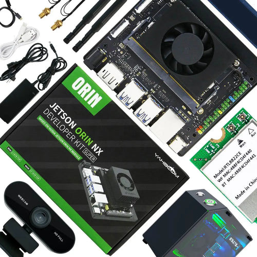Jetson Orin NX Developer Kit 8GB RAM Super Version with NVIDIA Core Module for ROS AI Deep Learning--Mini PC Kit