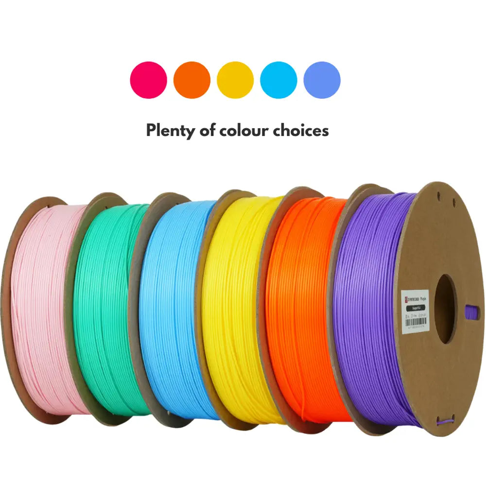 White Budget PLA Filament - 1.75mm, 1kg
