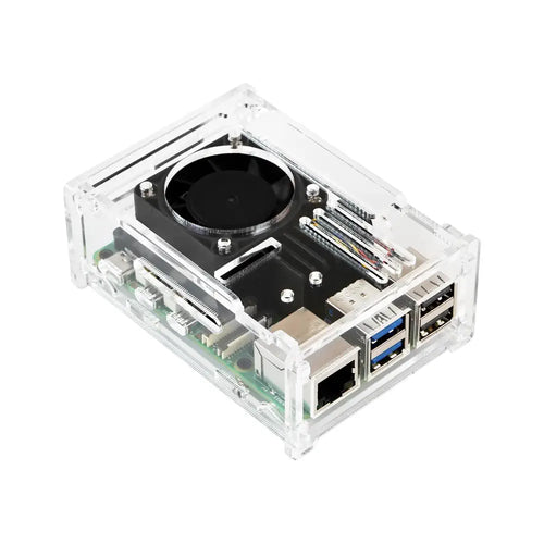 Raspberry Pi 5 Acrylic Case