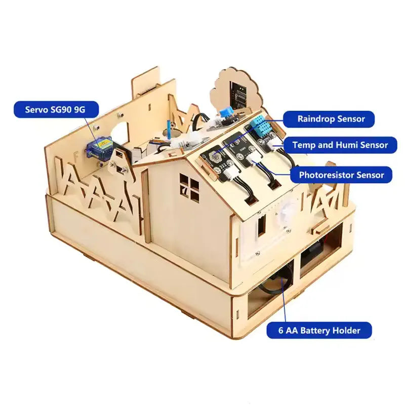 ACEBOTT ESP32 Smart Home IoT Starter Kit - RobotShop