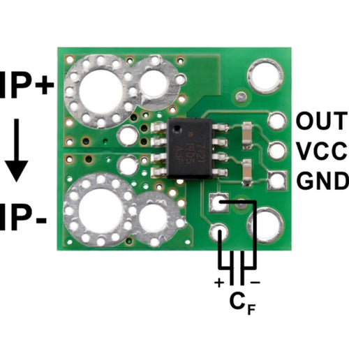 ACHS-7122 Current Sensor Carrier (±20A)