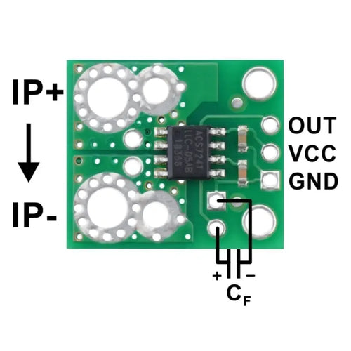 Pololu ACS724 Current Sensor Carrier (-10A to +10A)