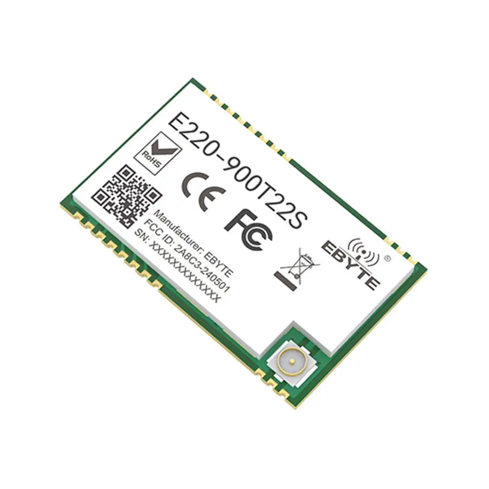 E220-900T22S LoRa E220 Module LLCC68 chip 22dBm ISM band 850.125~930.125MHz LoRa Spread Spectrum SMD IPEX Antenna Anti-interference