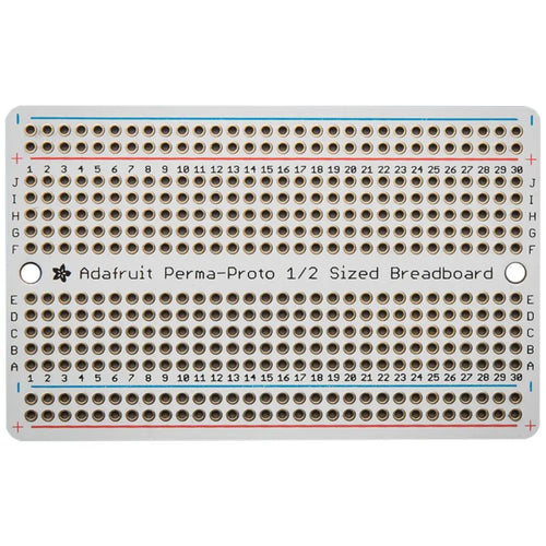 Adafruit Perma-Proto Half-sized Breadboard PCB (3pk)