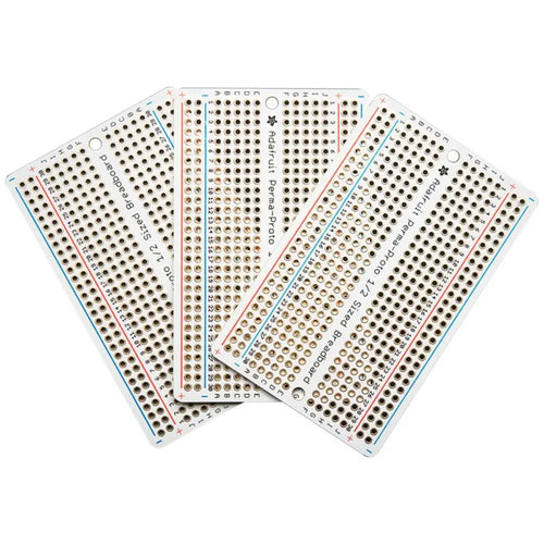 Adafruit Perma-Proto Half-sized Breadboard PCB (3pk)