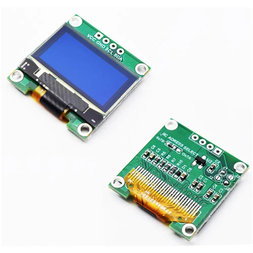 Adeept 0.96in OLED Module 128x64 SSD1306 I2C Serial Self-Luminous Display (4x)