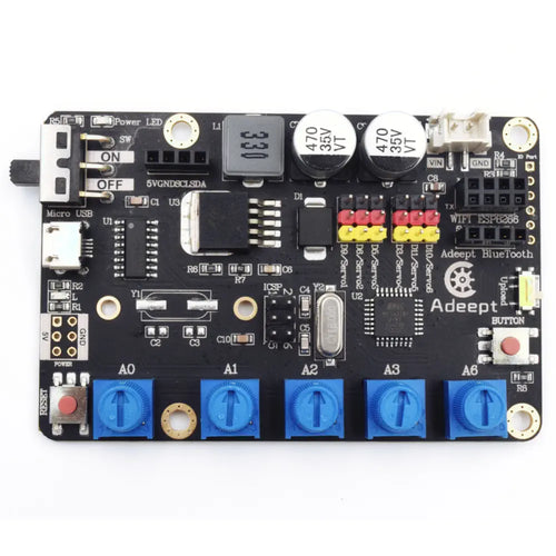 Adeept Robotic Arm Drive Board V3.0 Compatible w/ Arduino UNO R3 MEGA328P