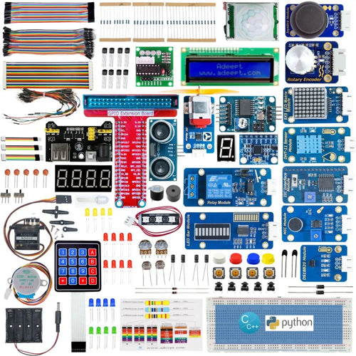 Adeept Upgrade Ultimate Starter Kit for Raspberry Pi 4/3B+