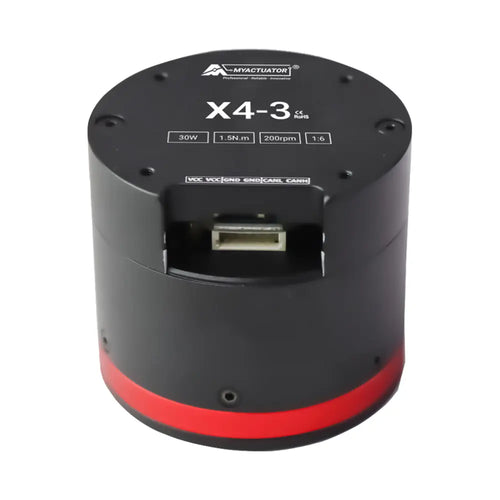 MyActuator RMD-X4 1:6 Micro Motor High Precision Light Weight BLDC 24V High-Speed 600RPM CAN BUS