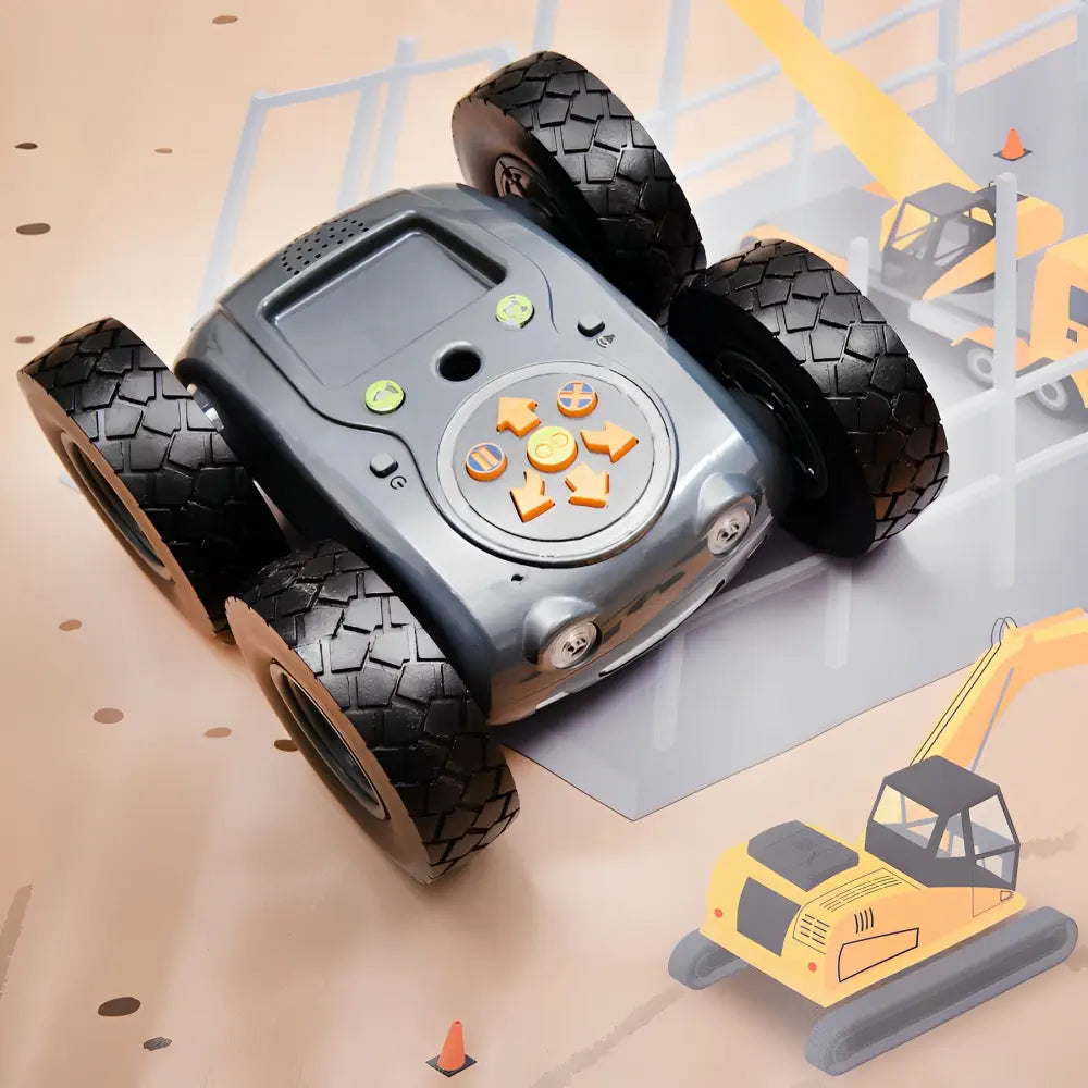 TTS Construction Site Mat - Curriculum Aligned STEM Play - Interactive Coding Challenge for Rugged Robot, Bee-Bot, Blue-Bot, Loti-Bot, Oti-Bot &amp; Glow &amp; Go Bot - Educational Mats | 120×120 cm