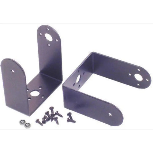 Lynxmotion Aluminum Long "C" Servo Bracket Two Pack ASB-05