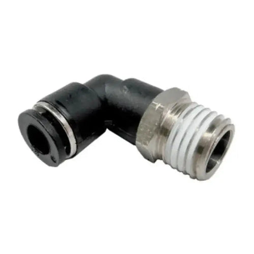 AndyMark Pneumatic Elbow Fitting 1/4in. Tube Press-in 1/4in. NPT Male