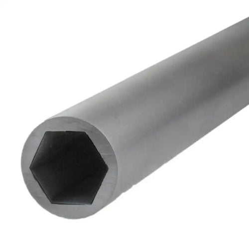 AndyMark 0.5 in. Hex Aluminum Spacer Stock Silver, 1.20