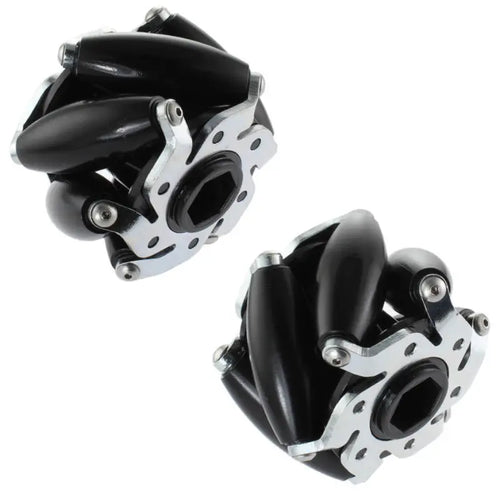 AndyMark 2.25in. HD Mecanum Vectored Intake Wheel Left