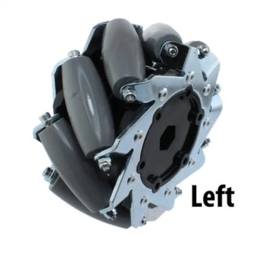 AndyMark 4in. HD Mecanum Wheel Nub Bore, Left