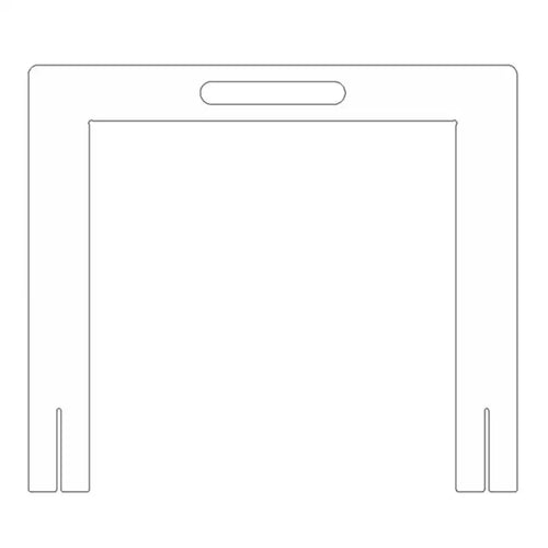AndyMark FTC Sizing Tool Plate