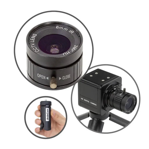 Arducam 12MP 477P USB Camera Module w/ 6mm CS-Mount Lens