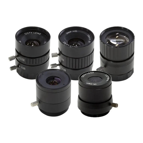 ArduCam CS Lens Kit for HQ Camera 14-65deg (5pcs)