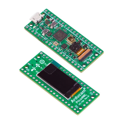 ArduCam Pico4ML TinyML Dev Kit RP2040 Board w/ QVGA Camera, LCD, Audio, Reset Button