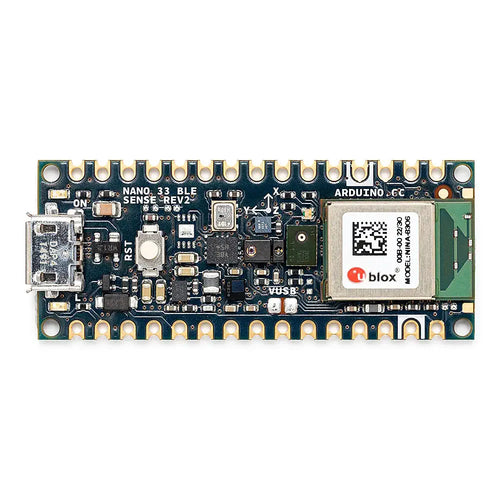 Arduino Nano BLE Sense Rev2 w/o Headers