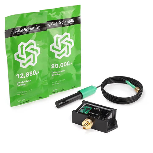 Atlas Scientific EZO Complete-Conductivity Kit - Mini K 1.0 Conductivity Probe