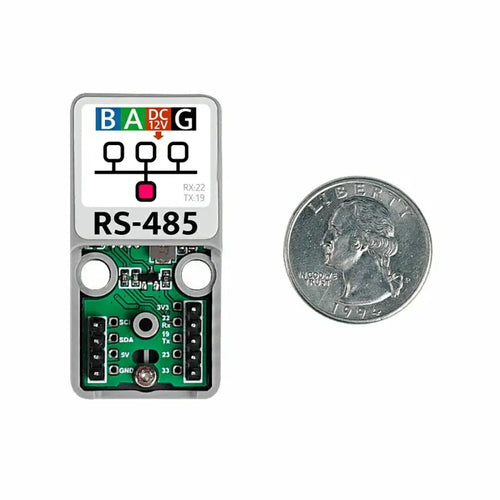 M5Stack Atomic RS485 Base TTL-RS485 Converter w/ DC Voltage Regulator