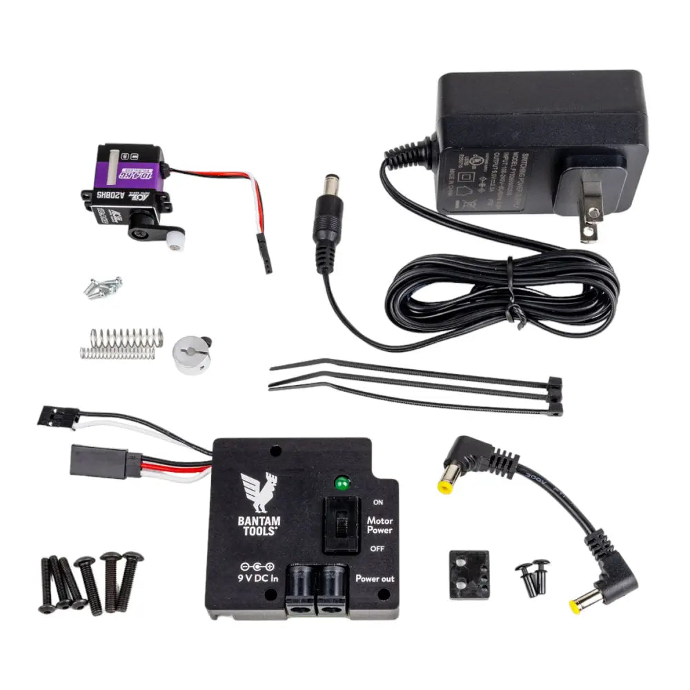 Brushless Servo Motor Upgrade Kit for AxiDraw (US with mount)