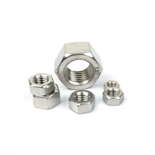 Stainless Steel Metric Thread Hex Nuts (10 Pack) M3
