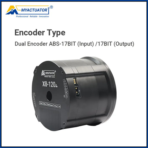 myactuator Brushless DC motor RMD-X8-120 EtherCAT Large torque 120N.M robot joint module large hollow planetary reduction torque