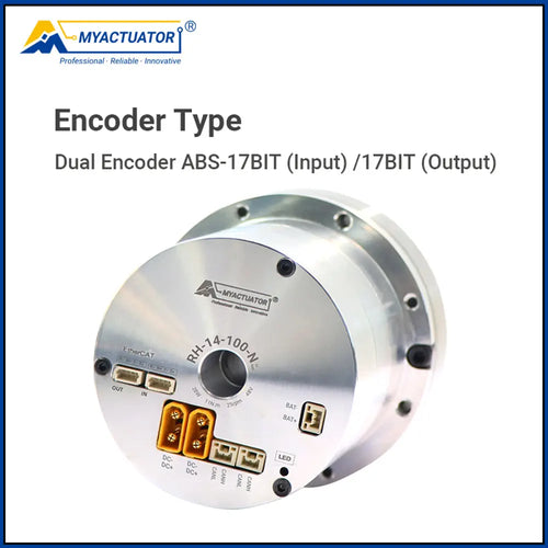 Myactuator RH-14 Ethercat+Can Harmonic joint Motor Robot joint motor Large hollow design High precision and high torque