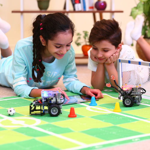 Orange Tart LEGO Compatible Soccer Robot Classroom Pack