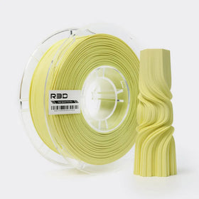 Cream Yellow - R3D High Speed Matte PLA Filament 1.75mm 1kg