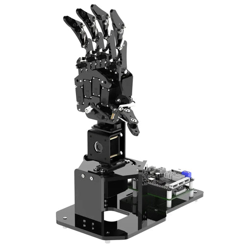 Hiwonder uHandPi Raspberry Pi Robotic Hand AI Vision Python Programming (Left Hand with Raspberry Pi 5 8GB)