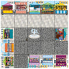TTS Blue-Bot Classroom Bundle with 49x A5 Sequence Cards, Marketplace Mat &amp; Fairy Tale Mat - Programmable Floor Robot, STEM Learning &amp; Coding Activities for Kids
