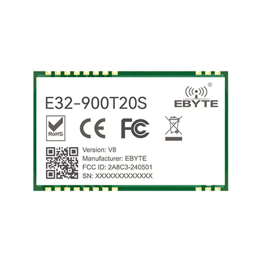 E32-900T20S EBYTE OEM/ODM Factory wholesale high quality Low energy consumption Transparent transmission LoRa module
