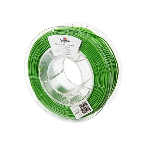 Spectrum Filaments Lime Green - 1.75mm S-Flex 90A TPU Filament - 0.25 kg