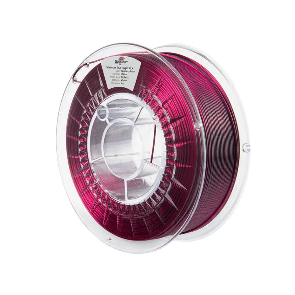 Raspberry Blush Spectrum PLA Magic SILK Filament - 1.75mm, 1kg