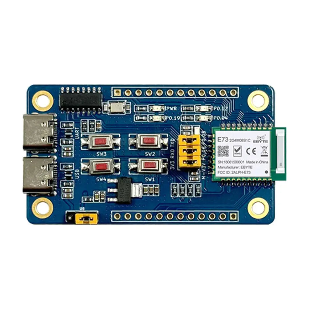 EWT73-2G4M08S1C Bluetooth module test kit Weld E73-2G4M08S1C