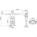 Hiwonder Tonybot Humanoid Robot with AI Vision &amp; Voice Interaction, Educational Programming Kit, Supports Arduino, Scratch &amp; Python (Advanced Kit)