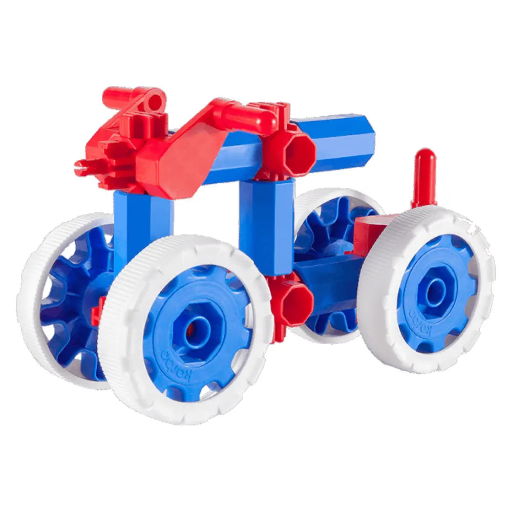 KORBO EDU CAR 400 STEAM Creative Blocks Build Vehicles Educational Teaching Tools Can Complement with Bee-Bot, Blue-Bot &amp; Loti-Bot Coding Toy Floor Robots Class