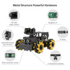 Hiwonder TurboPi Raspberry Pi ROS2 Robot Car with Mecanum Wheels, Support AI Vision &amp; Tracking (Standard Kit With Raspberry Pi 5 4GB)
